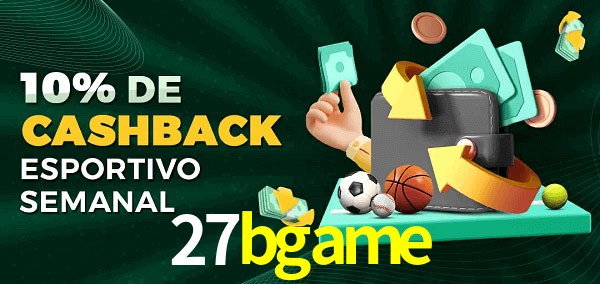 10% de bônus de cashback na 27bgame